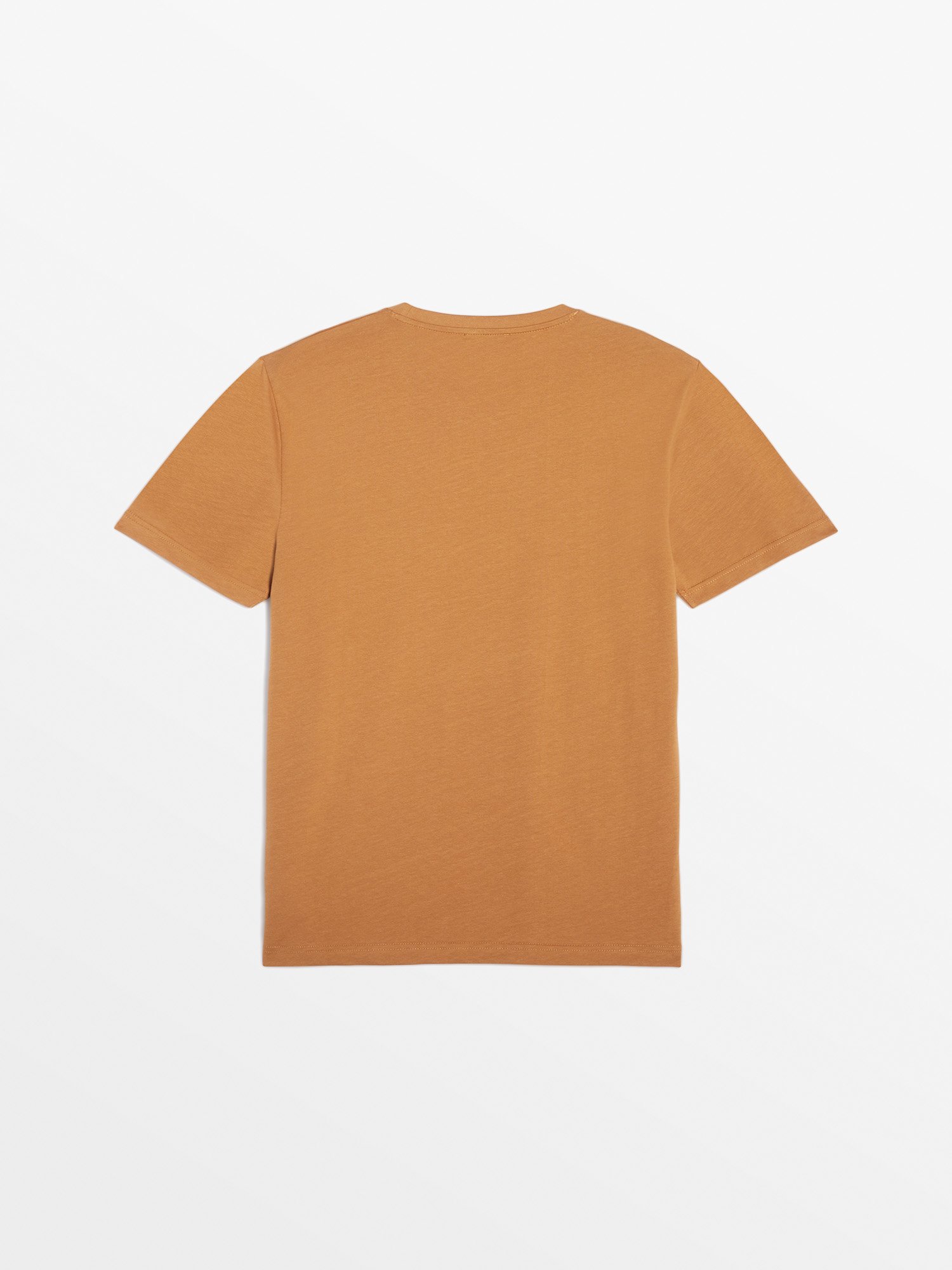 Tee Shirt Homme Coton Biologique Marron