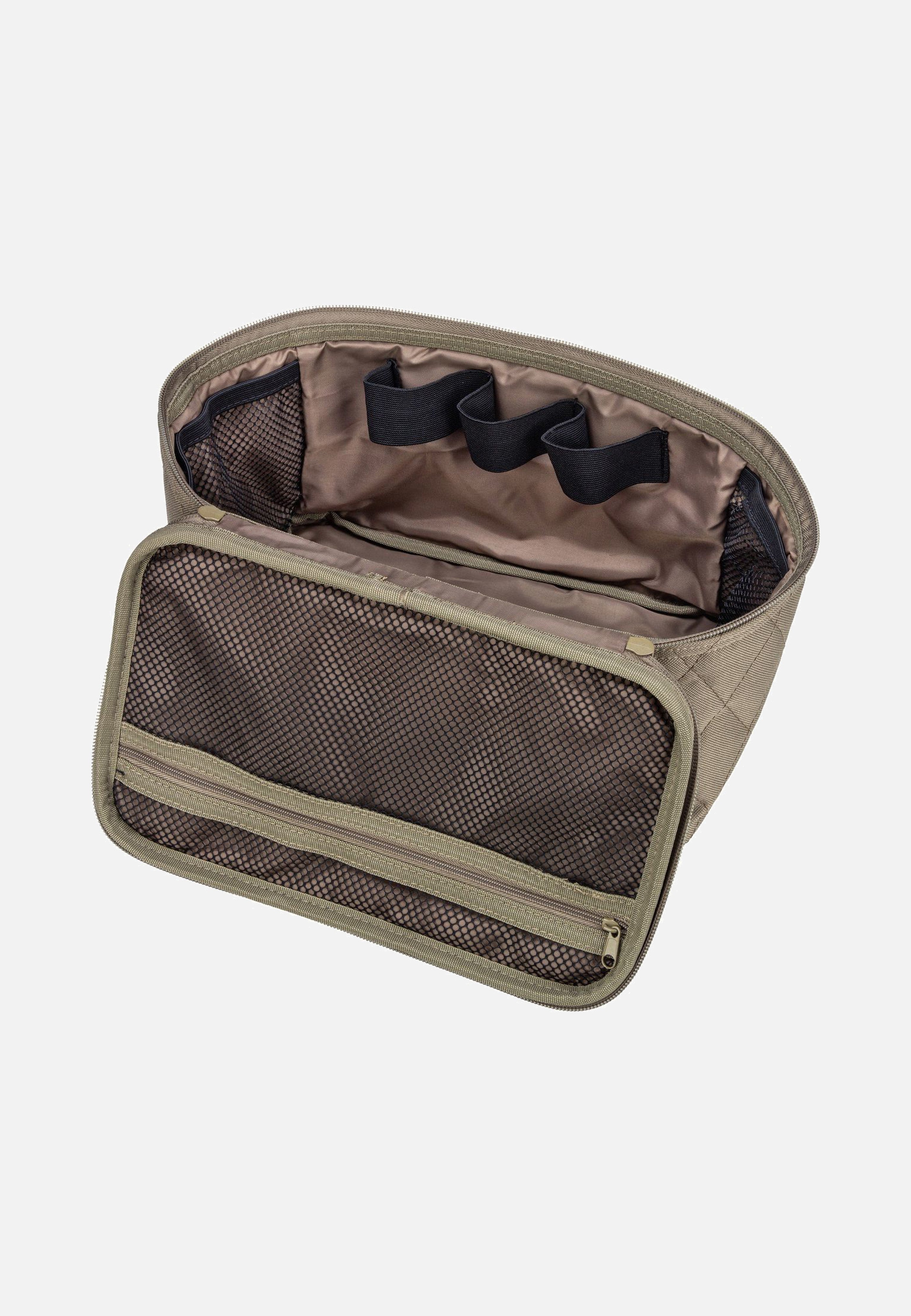cosmetic case Rhombus Olive - Kosmetikkoffer