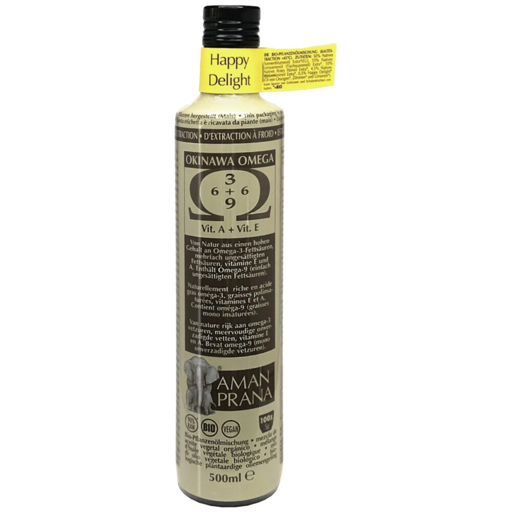 3x Amanprana Omega Happy Delight500 ml