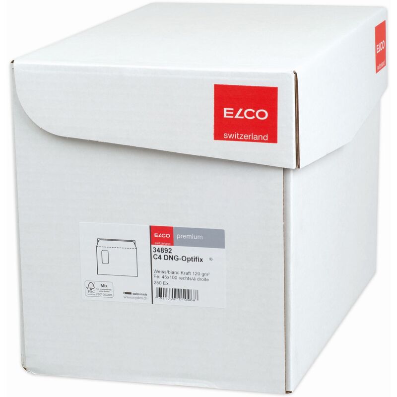 Elco Premium Couvert, Fenster rechts, C4, 250 Stück