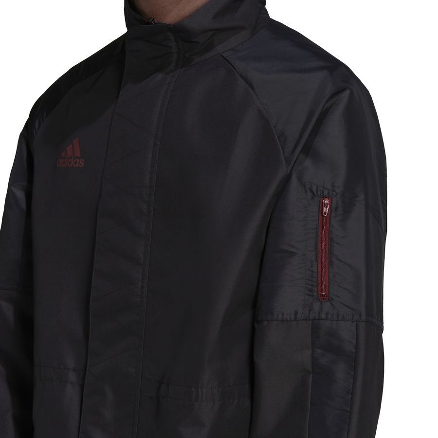 adidas Veste Tiro Parka - Noir/Rouge