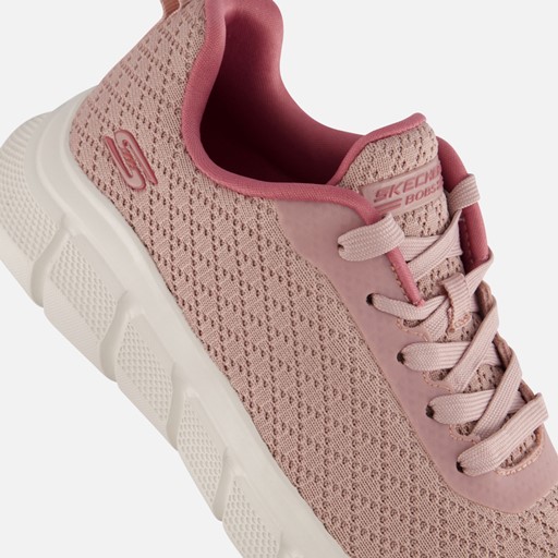 Skechers Bobs B Flex Sneakers roze Textiel