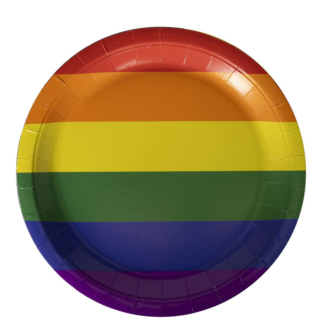 Pride papptallerken 23cm Hen