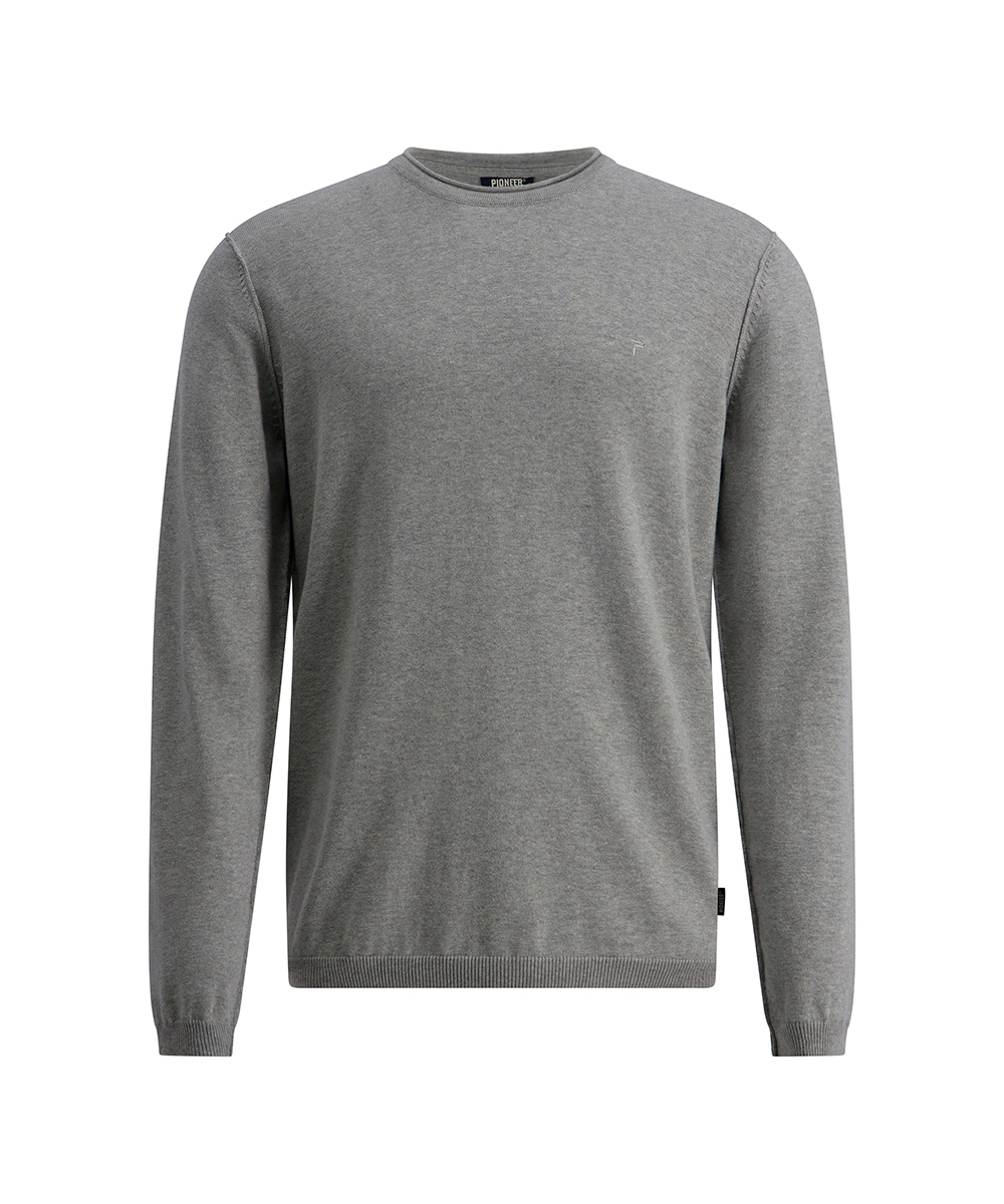 Pioneer Authentic Jeans Rundhalspullover , mit Rollkante