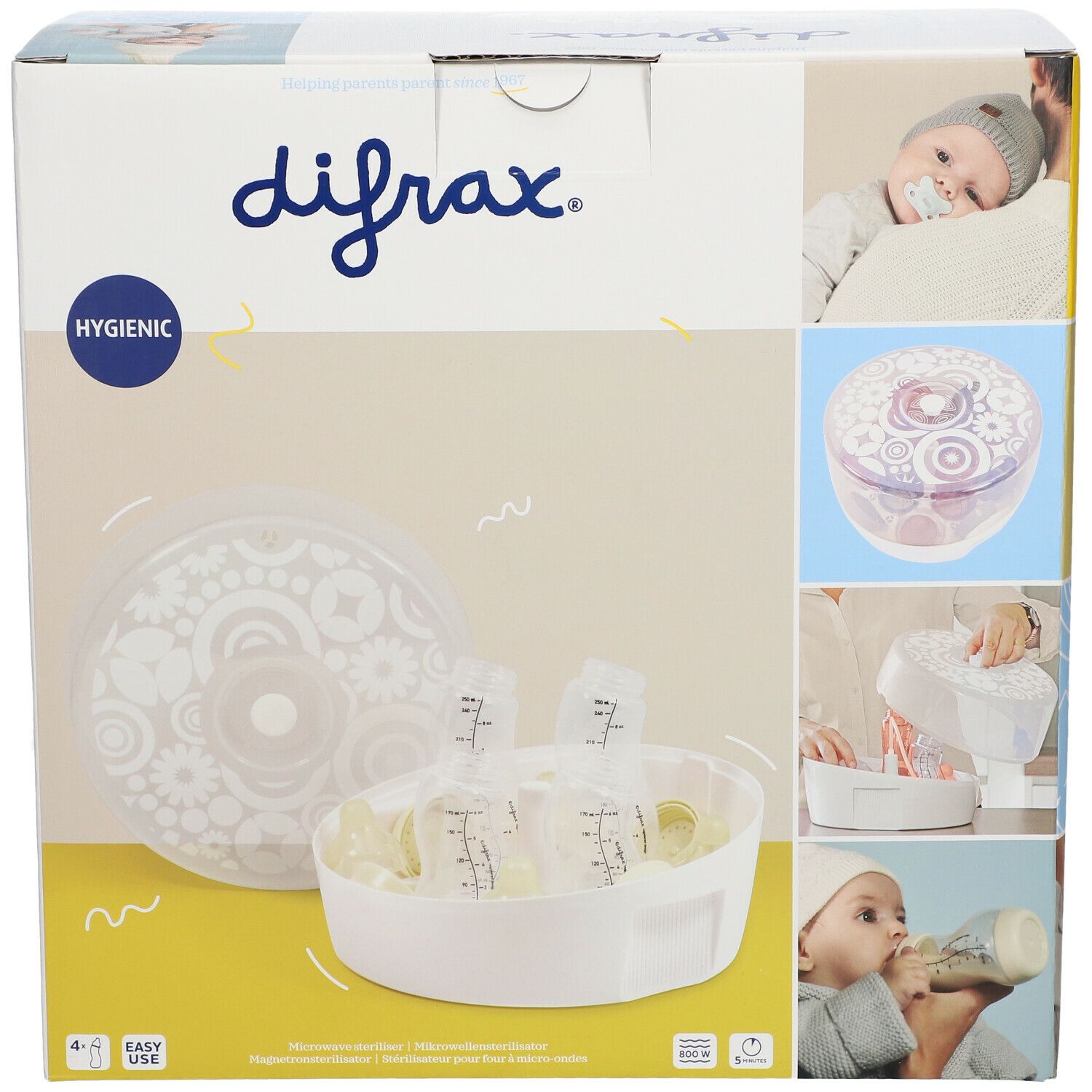 Difrax Mikrowellen Sterilisator
