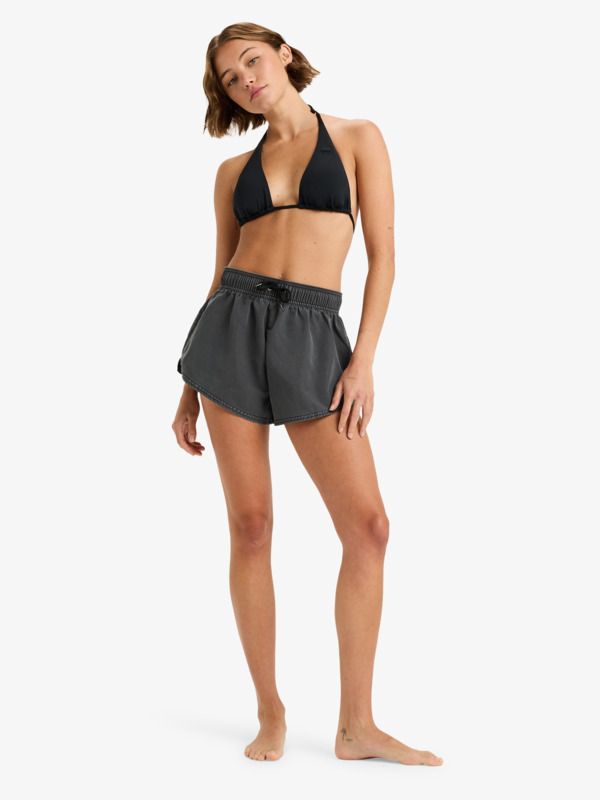 No Bad Waves Boardshort Noir Femme