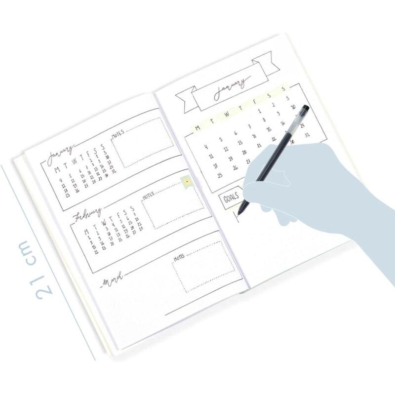 Boîte créative, Journal créatif - Blanc