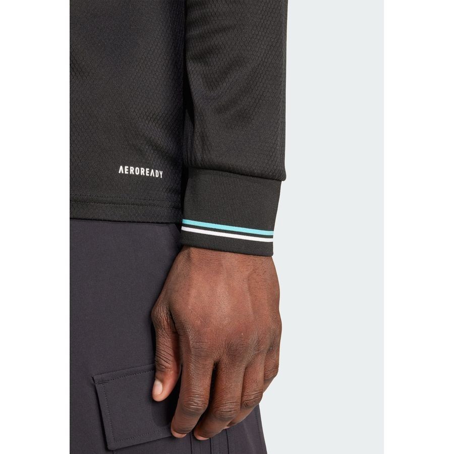 Adidas Maillot pilote manches longues noir authentique Mercedes - AMG Petronas Formula One Team