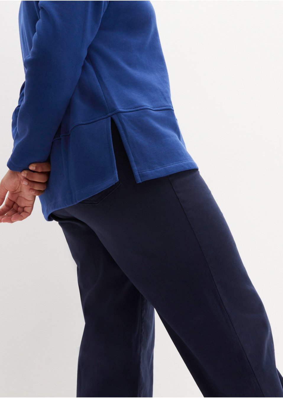 Sweat-shirt avec col montant