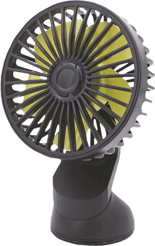 HP Autozubehör Auto-Ventilator mit Saugnapf und USB-Anschluss 5 Volt