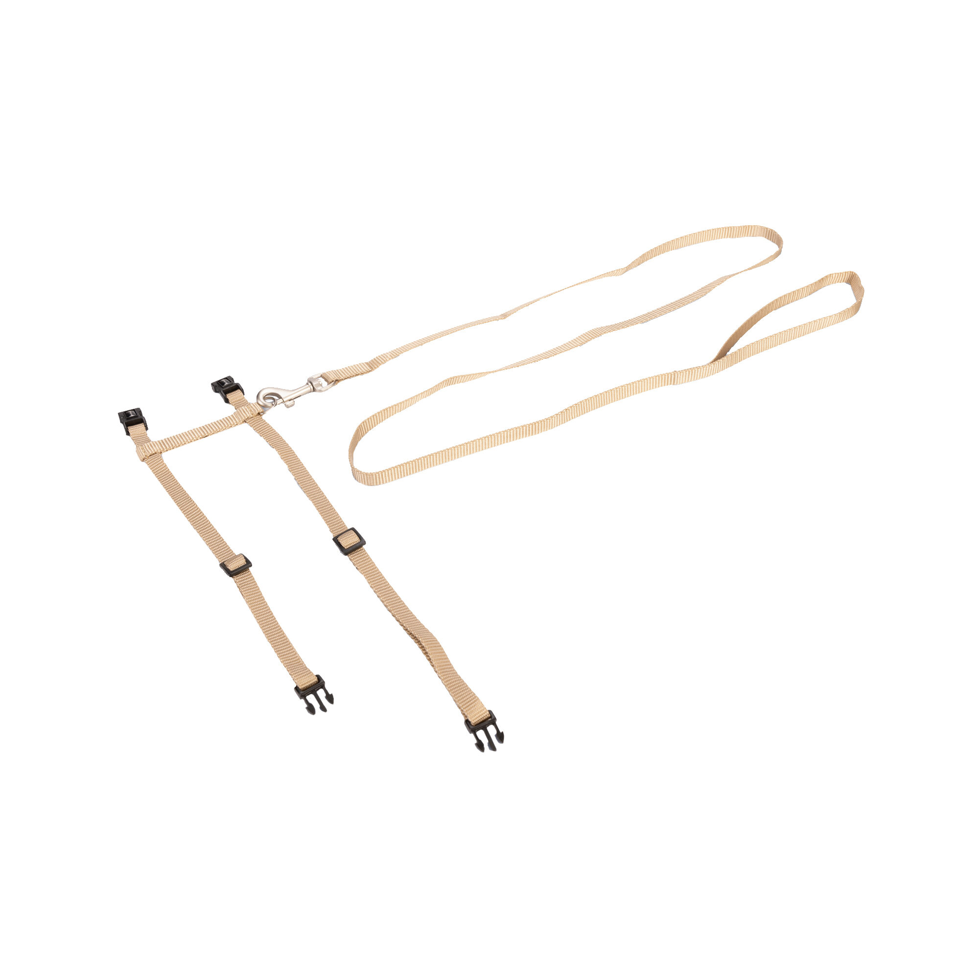 Beeztees Nylon Kattentuig Uni - Beige