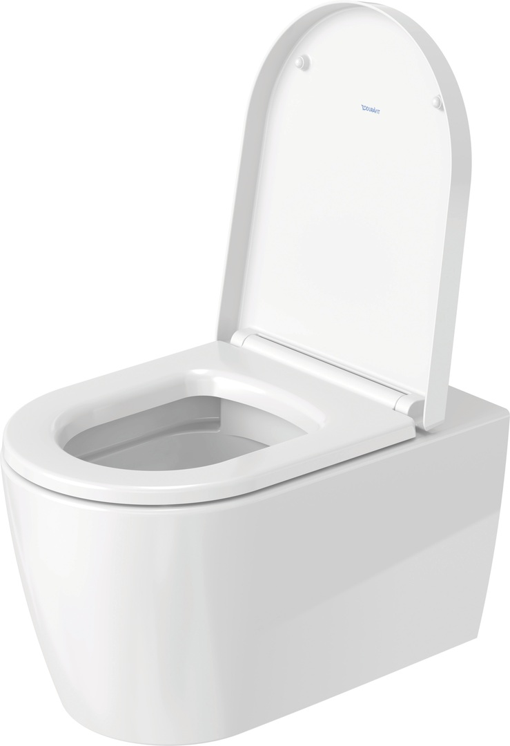 Duravit Starck Me randloos toilet met softclose zitting wit glans