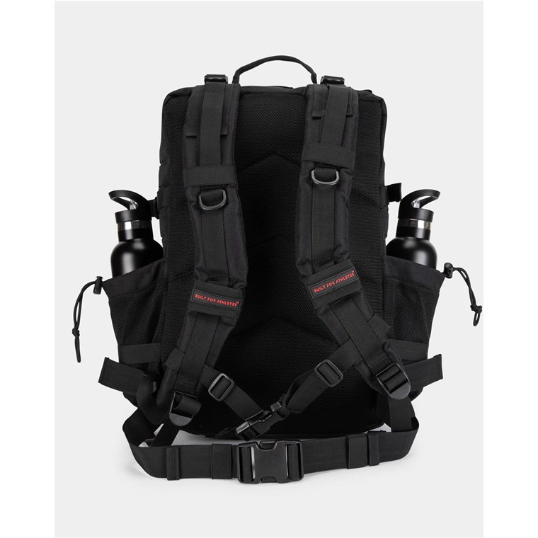 Built for Athletes Hero 2.0 45L ryggsekk svart og rød
