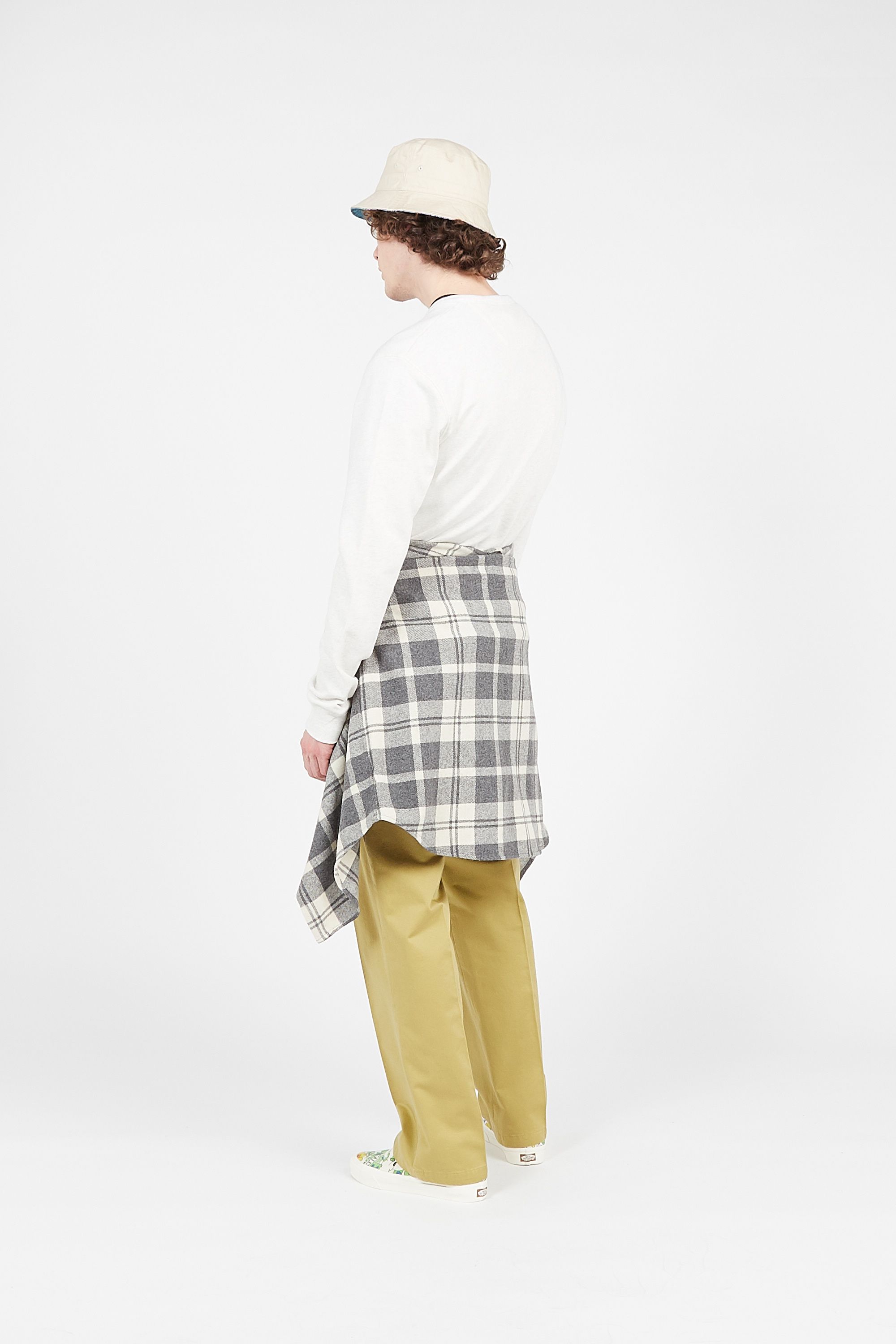 FARAH Chemise col classique regular-fit à carreaux en laine  HILLEL Multicolore