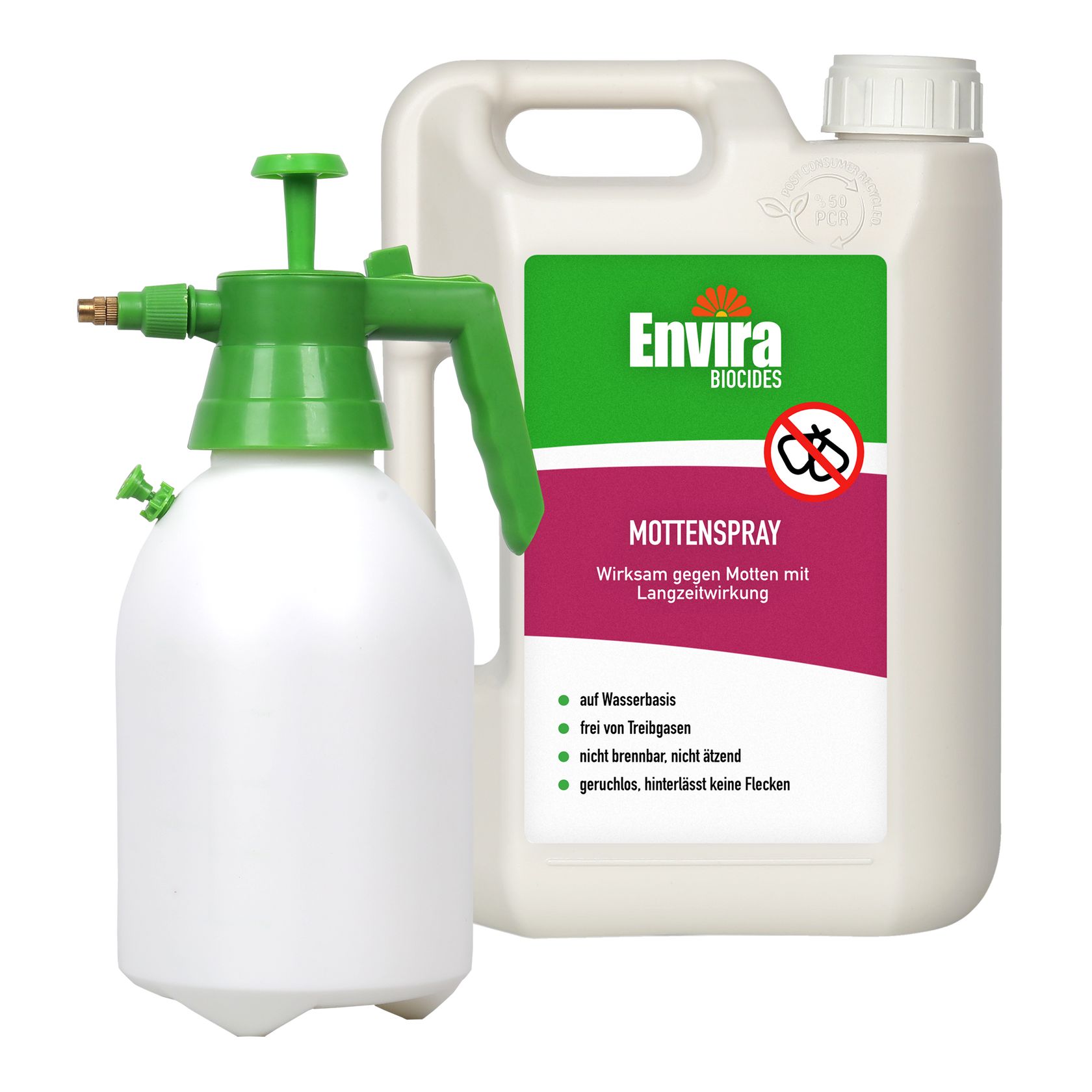 Envira Mottenspray mit Drucksprüher