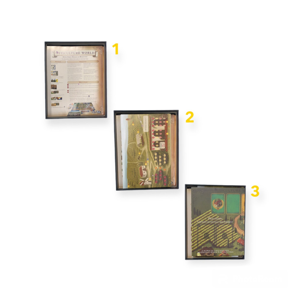 Viticulture - Rangement compatible