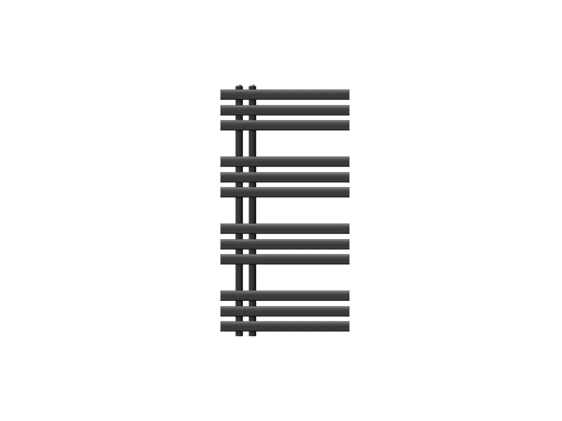 Radiateur de salle de bains design Iron EM 500x1000 mm anthracite LuxeBath