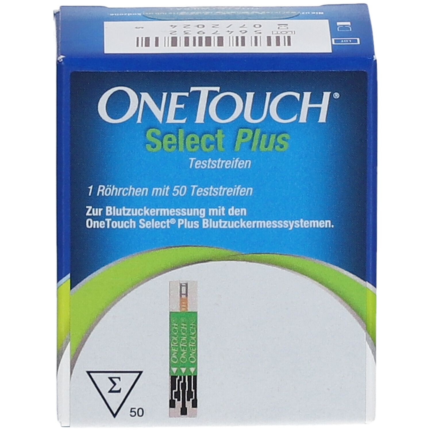 OneTouch Select Plus Blutzuckerteststreifen zur Blutzucker-Messung bei Diabetes (Zucker-Krankheit)