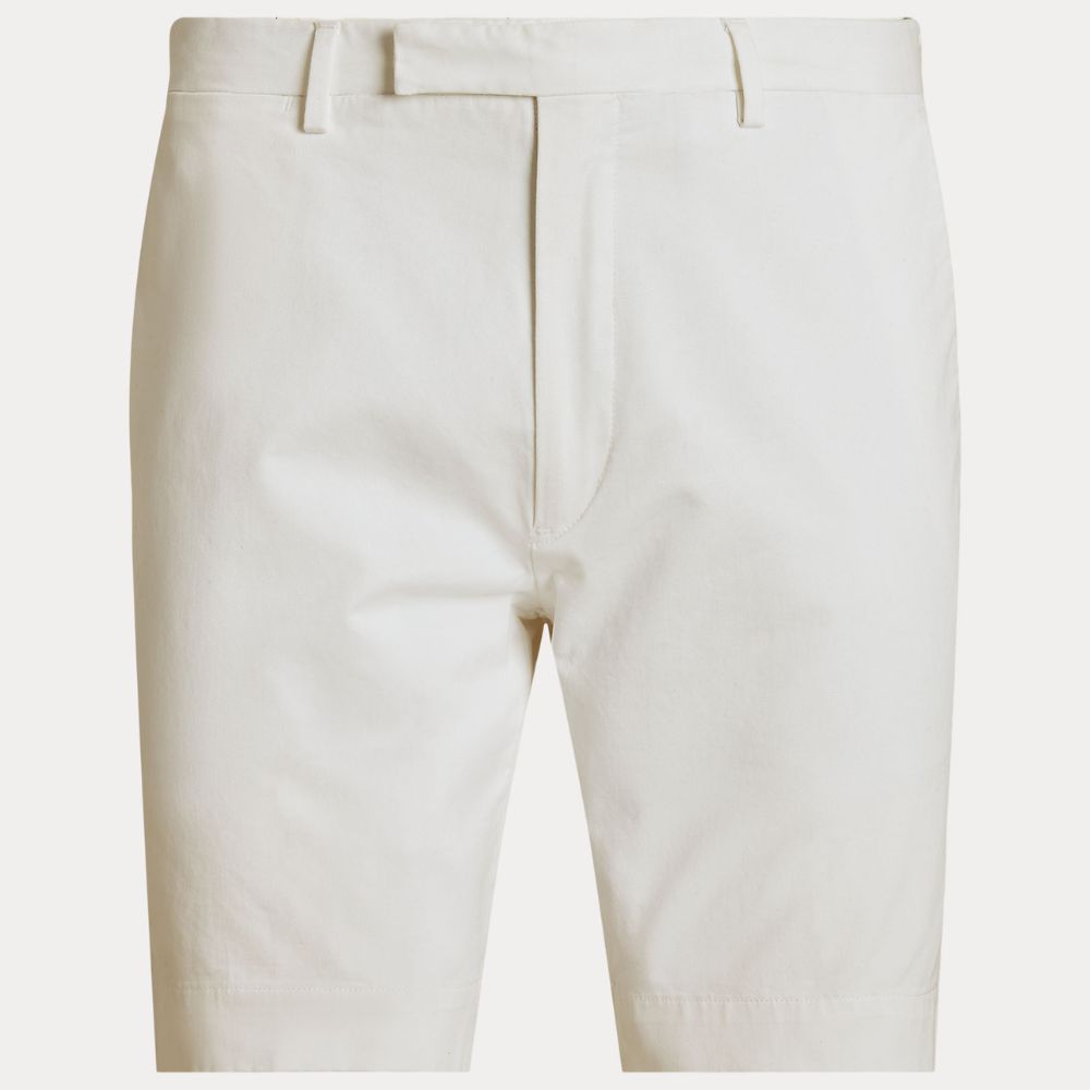 Stretch Slim Fit Chino Shorts Herre Beige