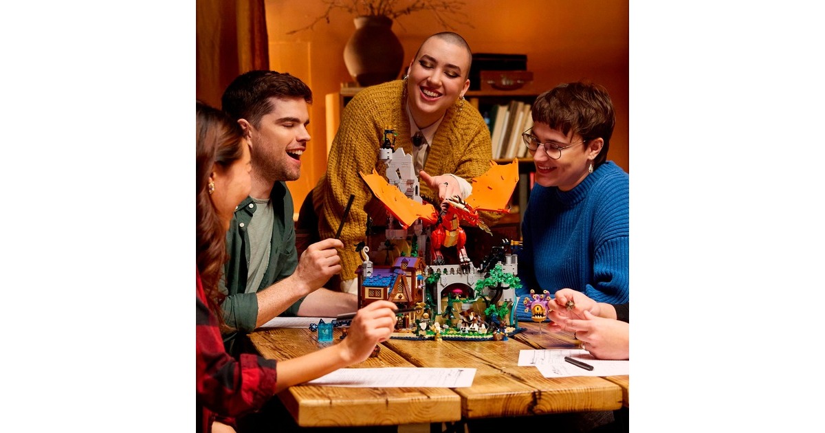 LEGOIdeas - Dungeons & Dragons: het verhaal van de rode draak Constructiespeelgoed  (21348)