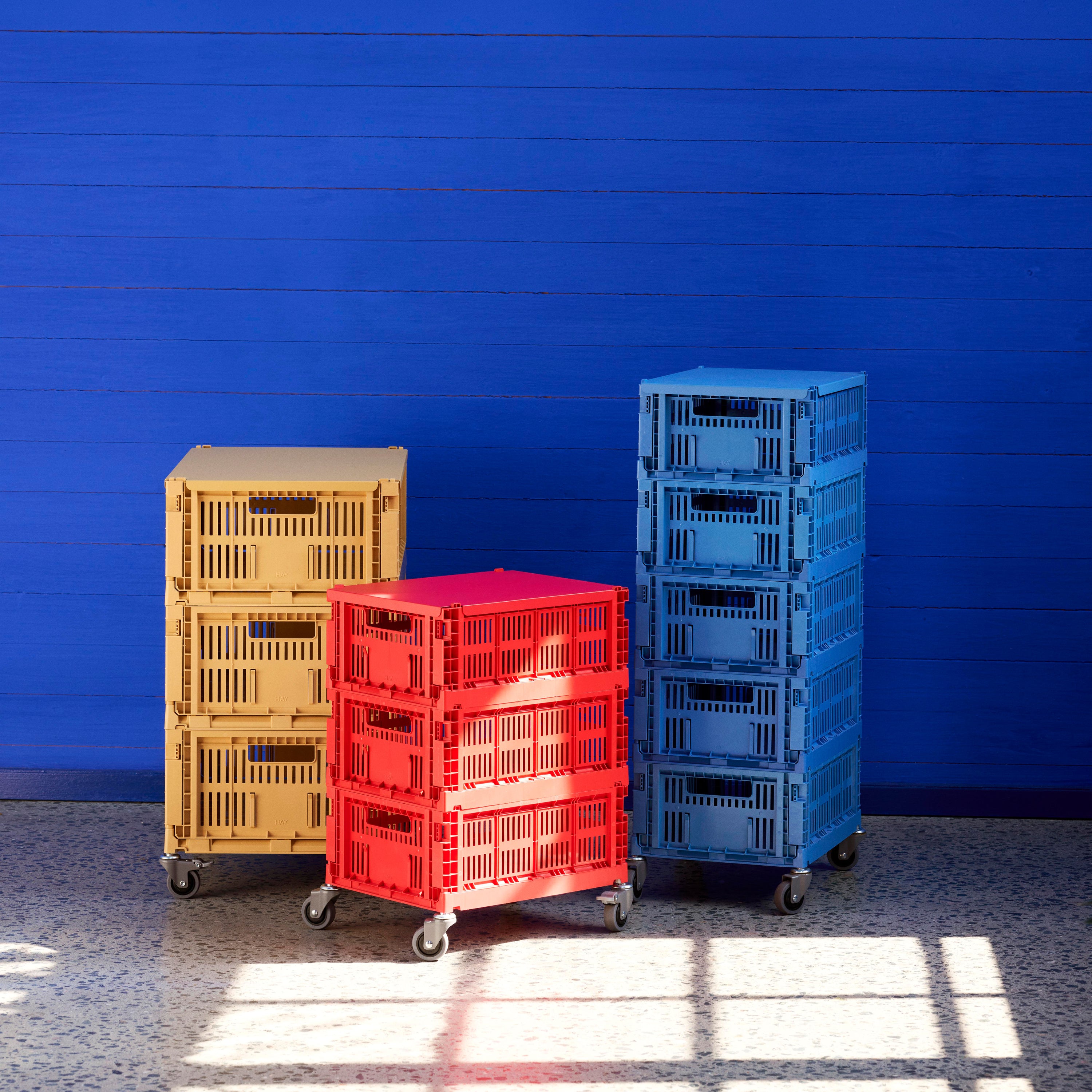 HAY Colour Crates Krat Deksel M - Rechthoekig - Rood