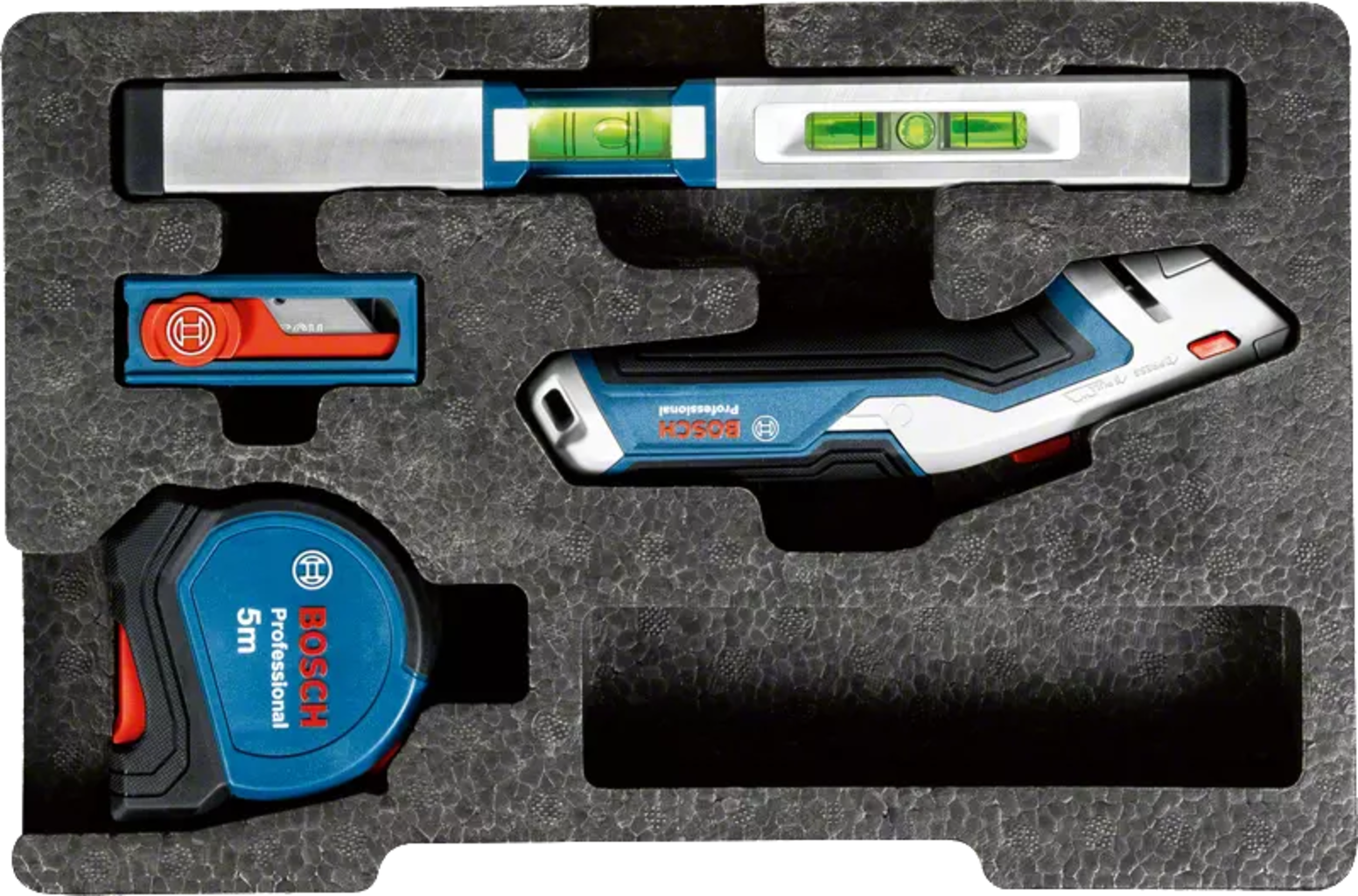 Bosch Professional  Handwerkzeug-Set Basic, 1 Set    13-teiliges Set mit professionellen Werkzeugen