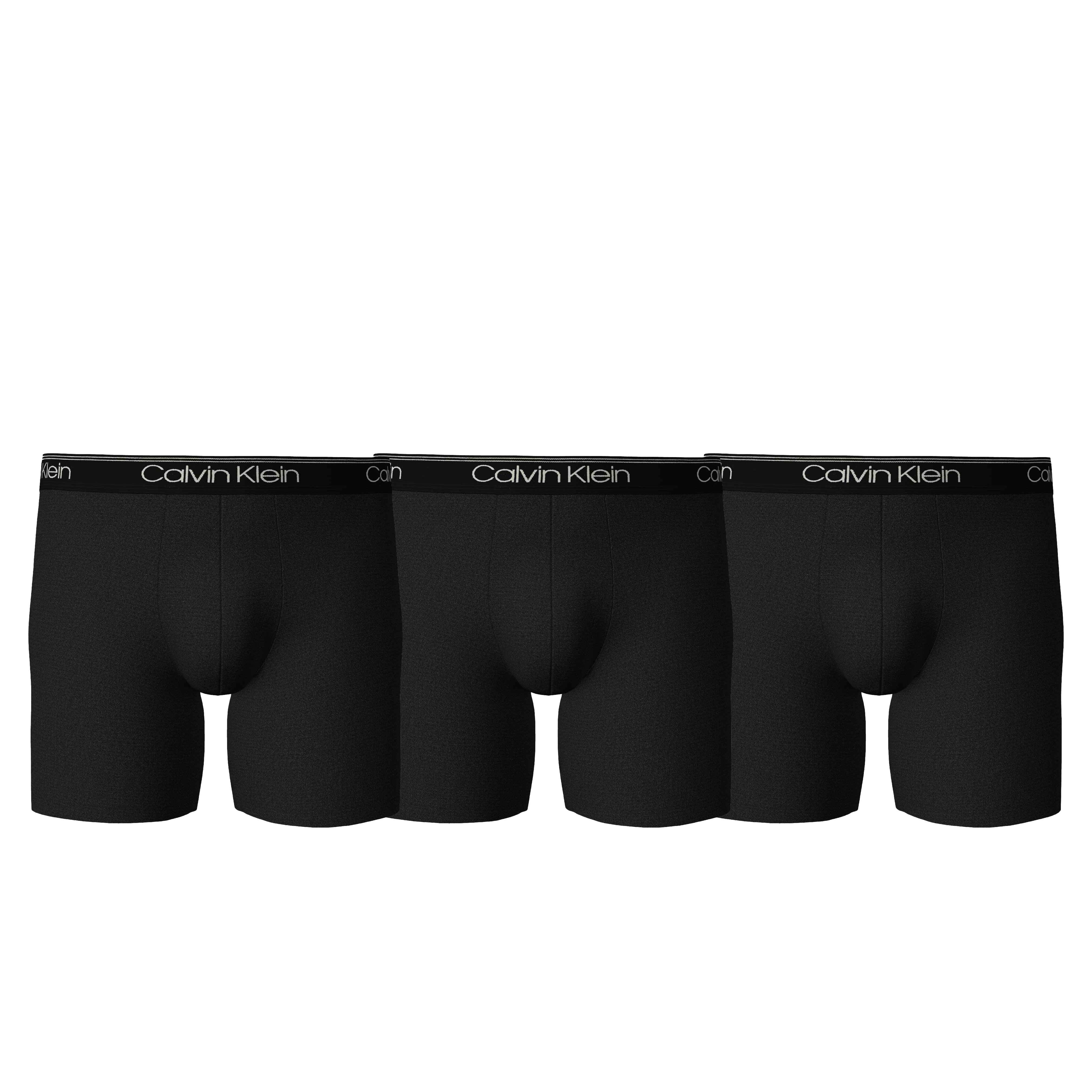 Lot de 3 boxers longs | Noir