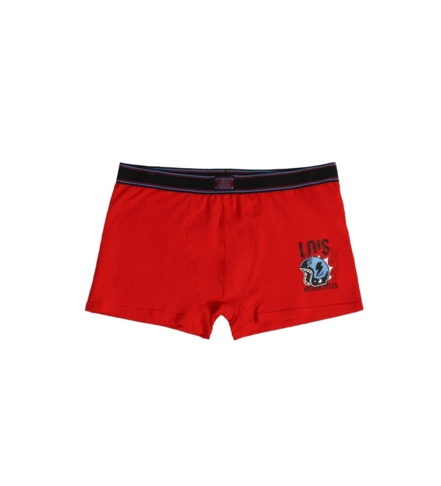 Capacete vermelho Lois Boxer