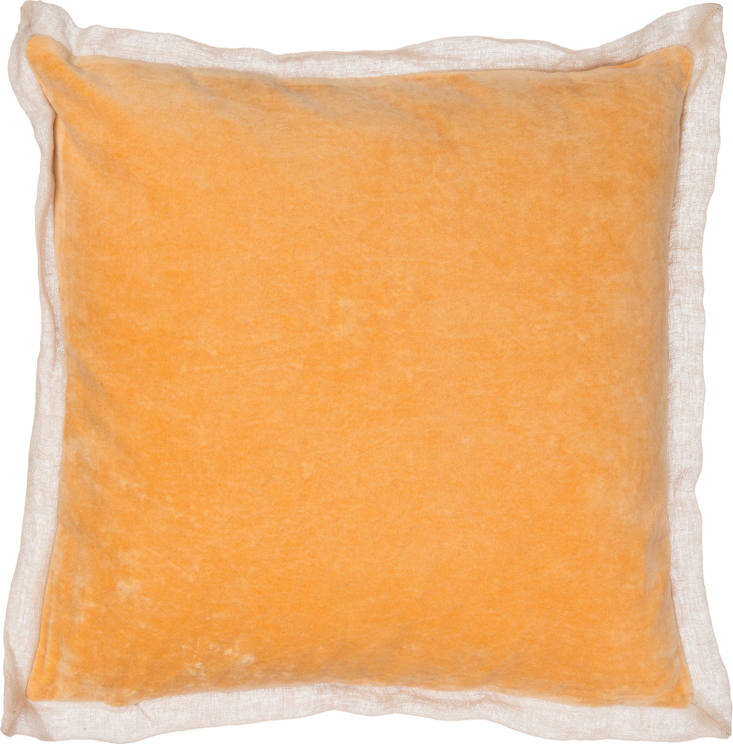 Intratuin sierkussen Velours geel 45 x 45 x 6 cm