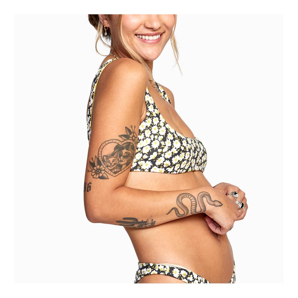 Rvca JUNE BLOOM - Haut de maillot Femme rvca black