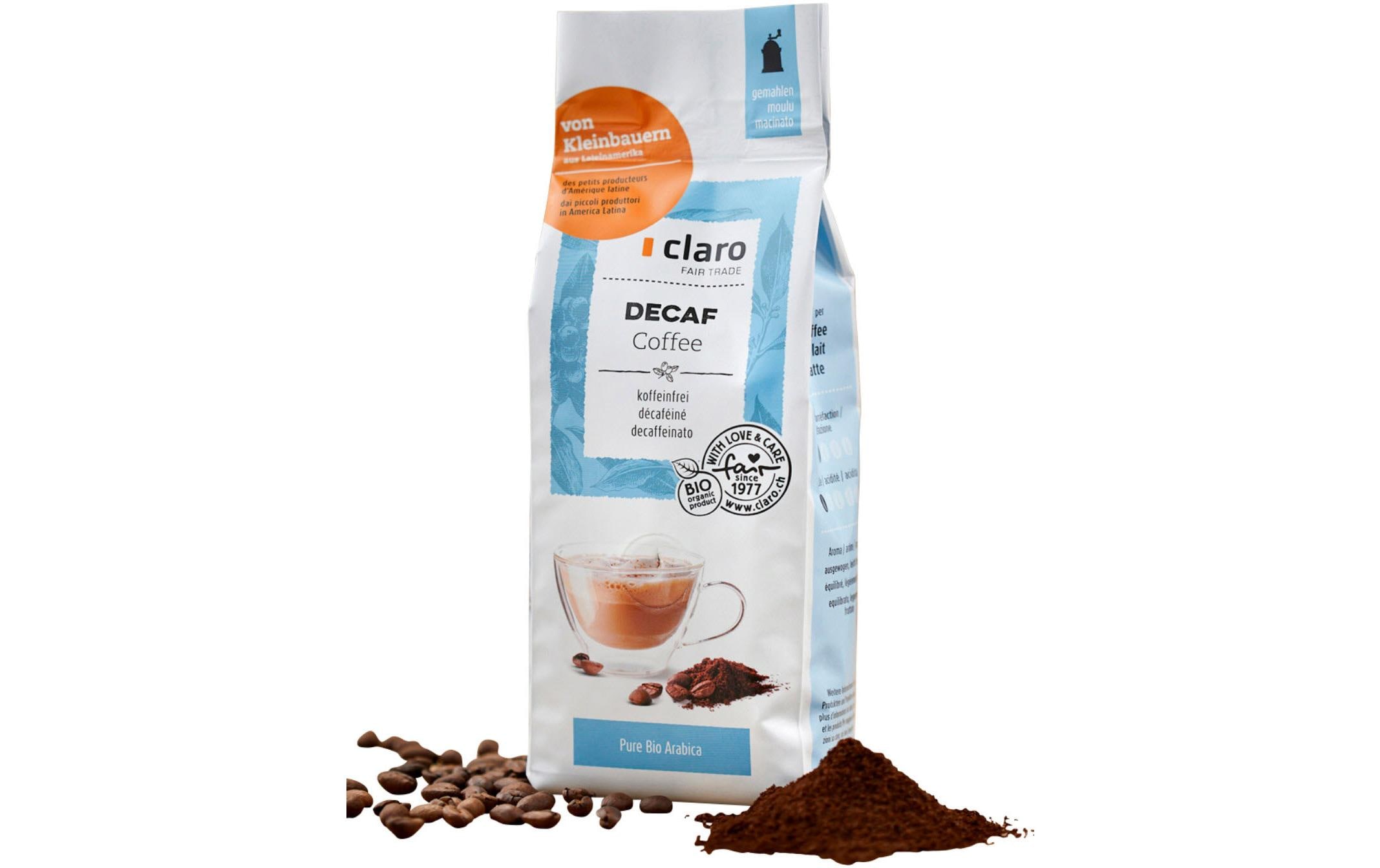 Kaffee gemahlen Decaffeinato 250 gFeinster und nachhaltiger Kaffeegenuss