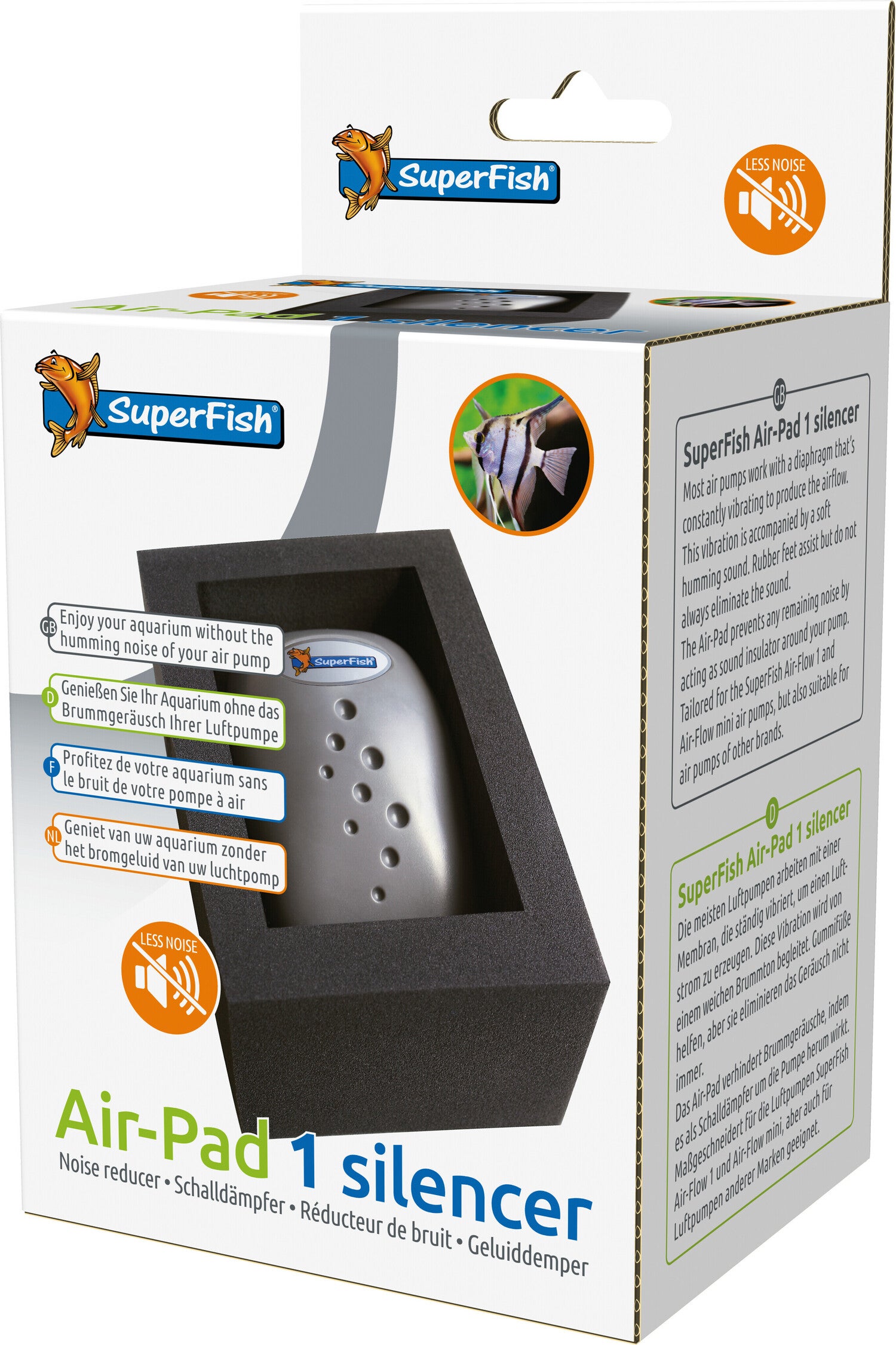 SuperFish geluidsdemper Air-Pad 1