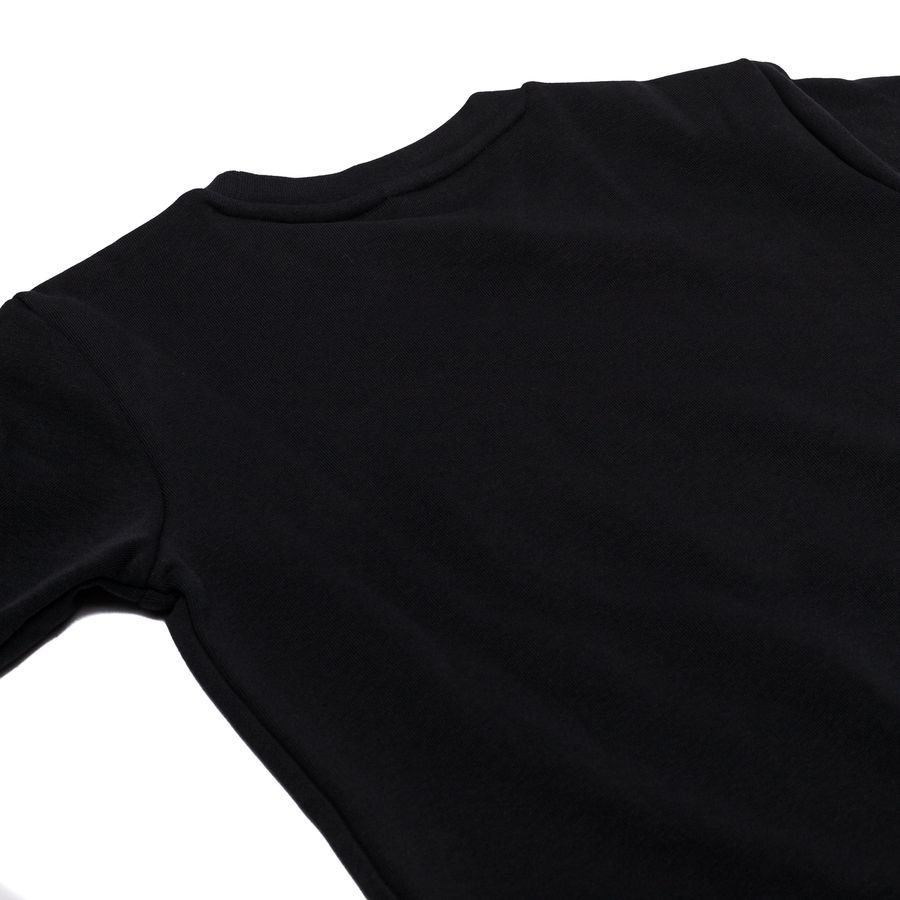 adidas Originals Sweat Trefoil - Noir/Blanc Enfant