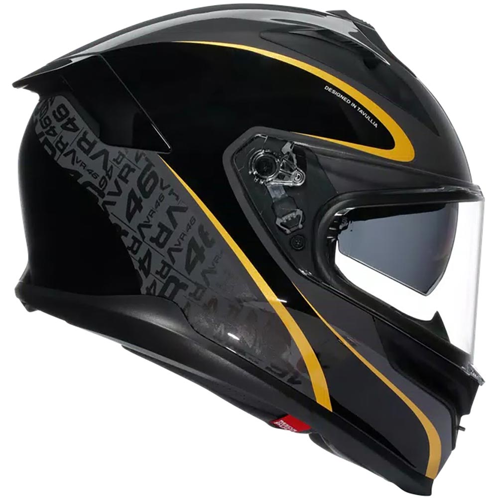 AGV - Casque K7 Flow 46 Noir / Gris / Or
