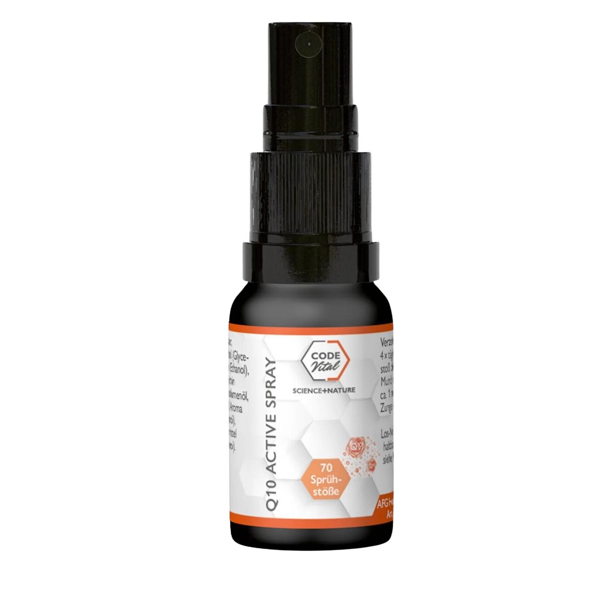CODE Vital Q10 Active Spray mit Coenzym-Ubiquinol, Energie für jede Zelle