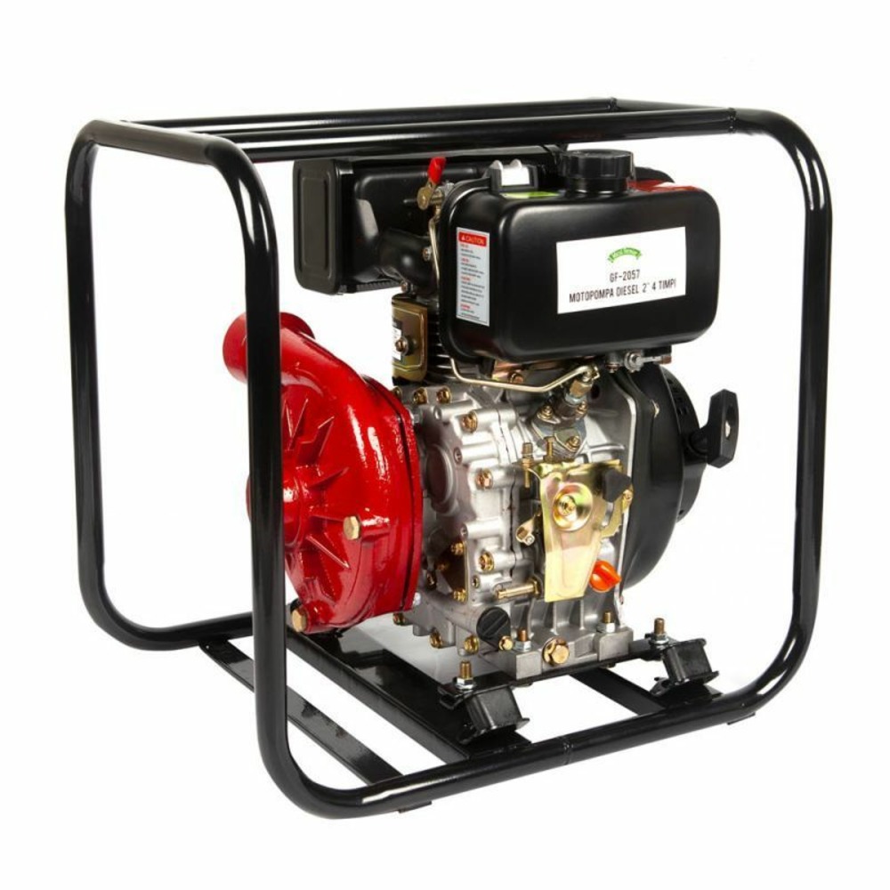 Motopompe thermique haute pression diesel 296cc 30m3/h fermier gf-2057 2 pouces