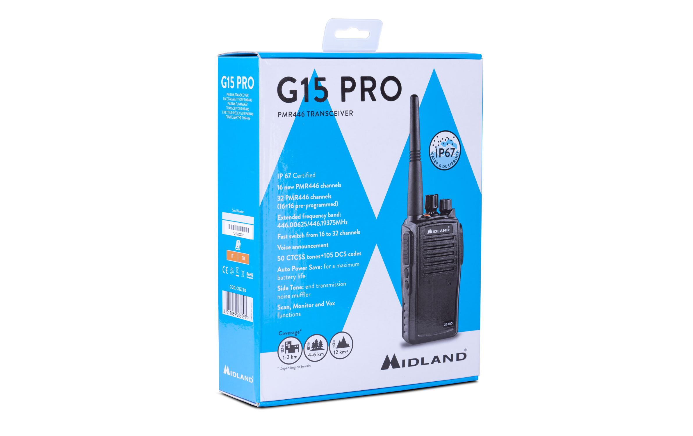 Funkgerät G15 PRO<br>Handfunkgerät