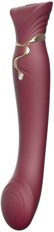 Zalo - Queen - G-Spot Vibrator and Air Pulse Stimulator