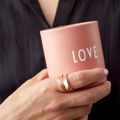 Design Letters Candy Ring Love, Ash Rosa