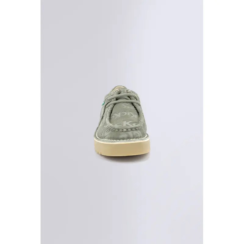 Daltrey low Kaki DERBIES Cuir Femme