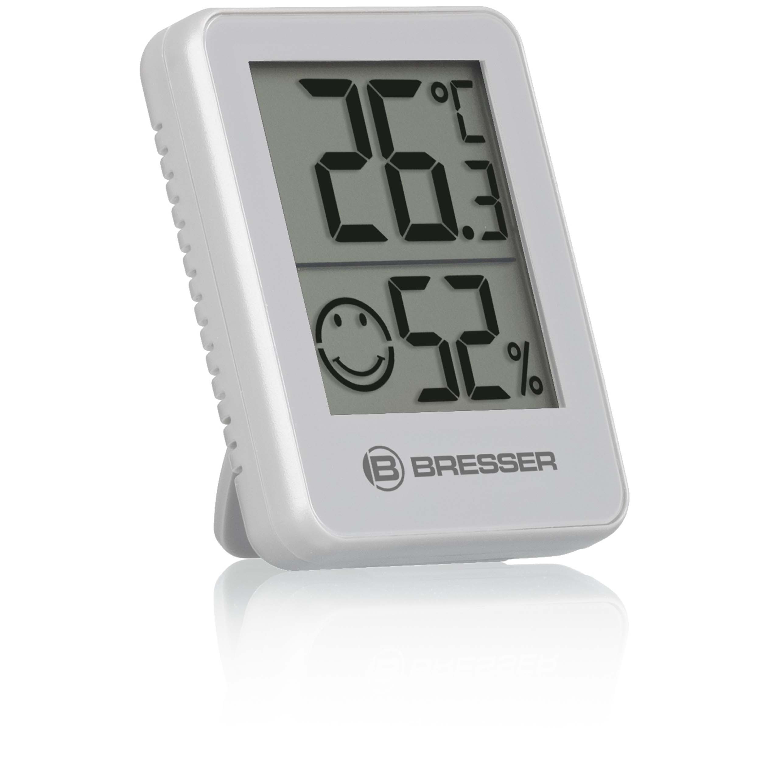 BRESSER ClimaTrend Hygro Indikator 3er-Set Thermo-Hygrometer Farbe: weiss