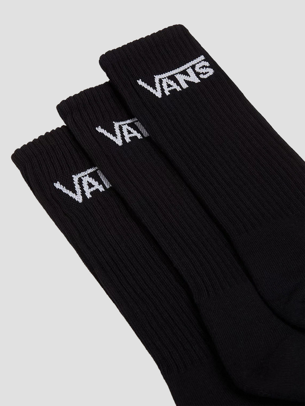 Vans Classic Crew 6.5-9 Socks black/white