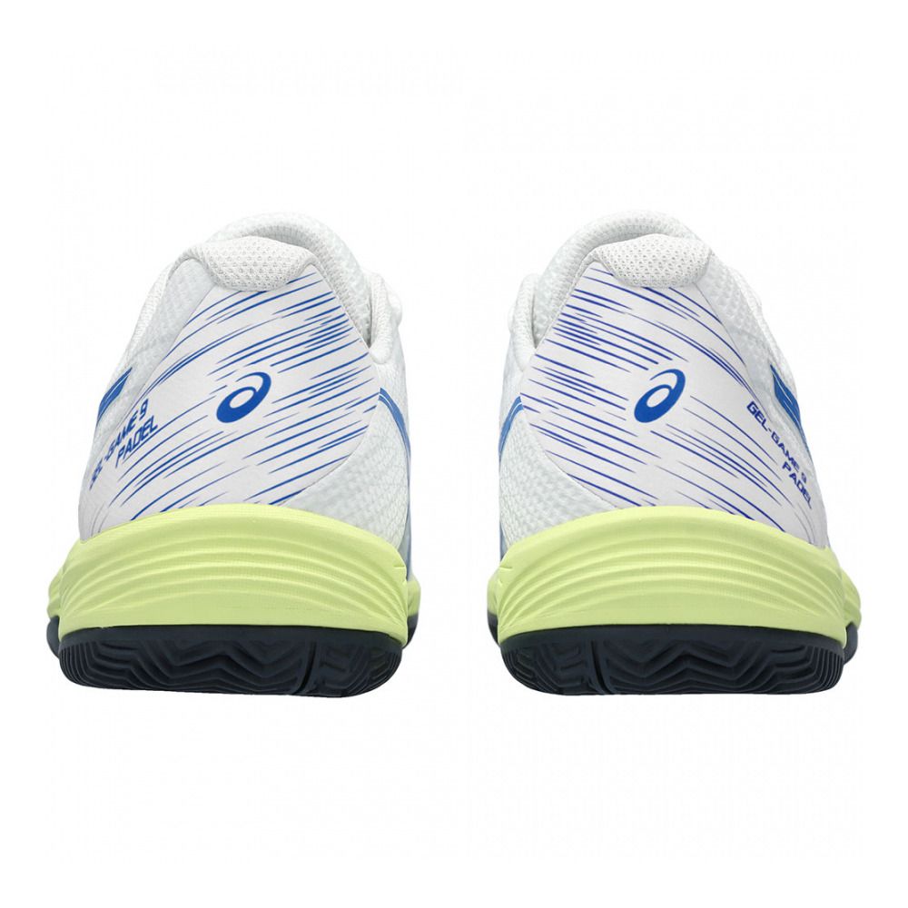 Asics GEL-GAME 9 PADEL - Chaussures de padel Homme white/illusion blue