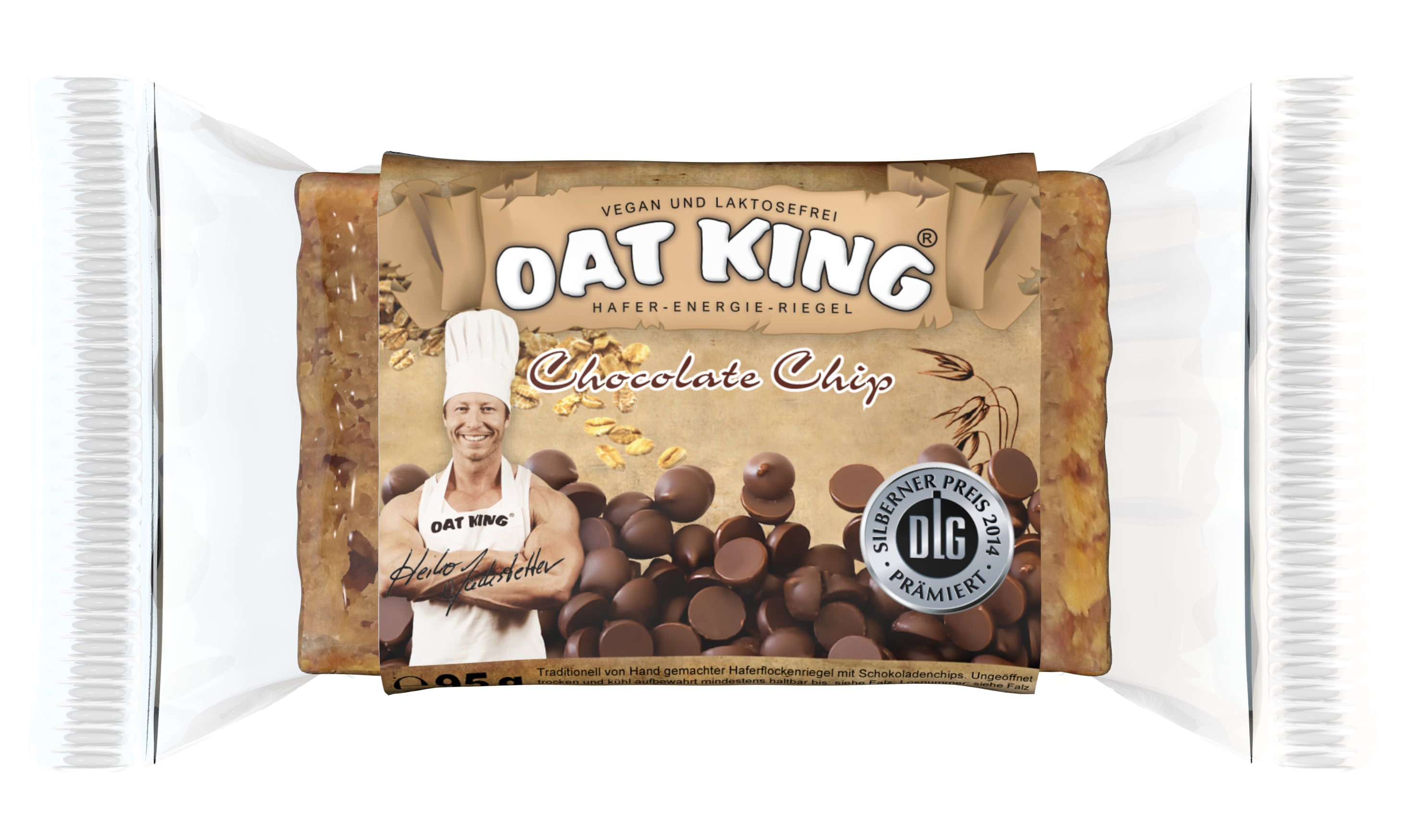 Oat King Energy Bar - 10x95g - Chocolate Chip