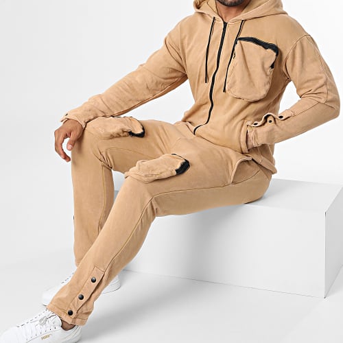 Ensemble De Survetement GK-1089T Beige