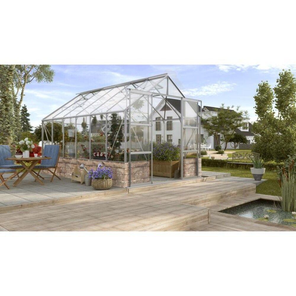 DRIVHUS VITAVIA CASSANDRA 9900 ALUMINIUM 9,9M²