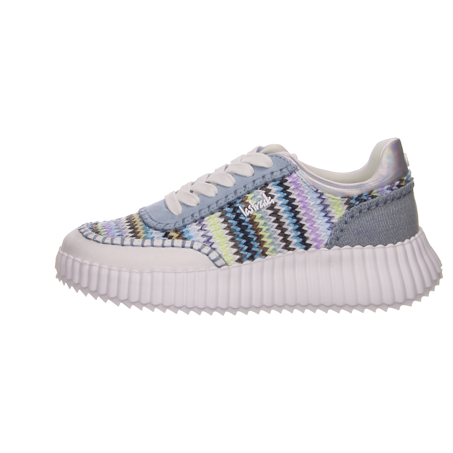 La Strada Schnürschuhe multi weiss/weiss kombi