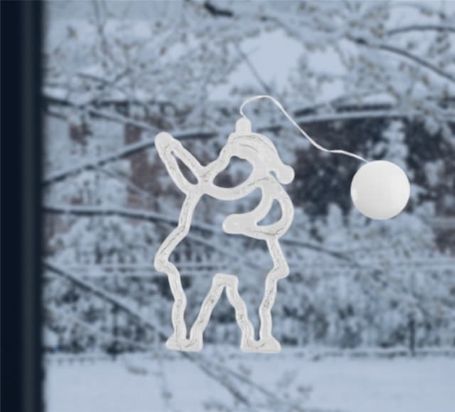 LED-lys til julen, Julemanden
