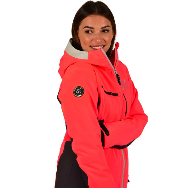 Veste de ski WATTS FICTION W FLUO PINK