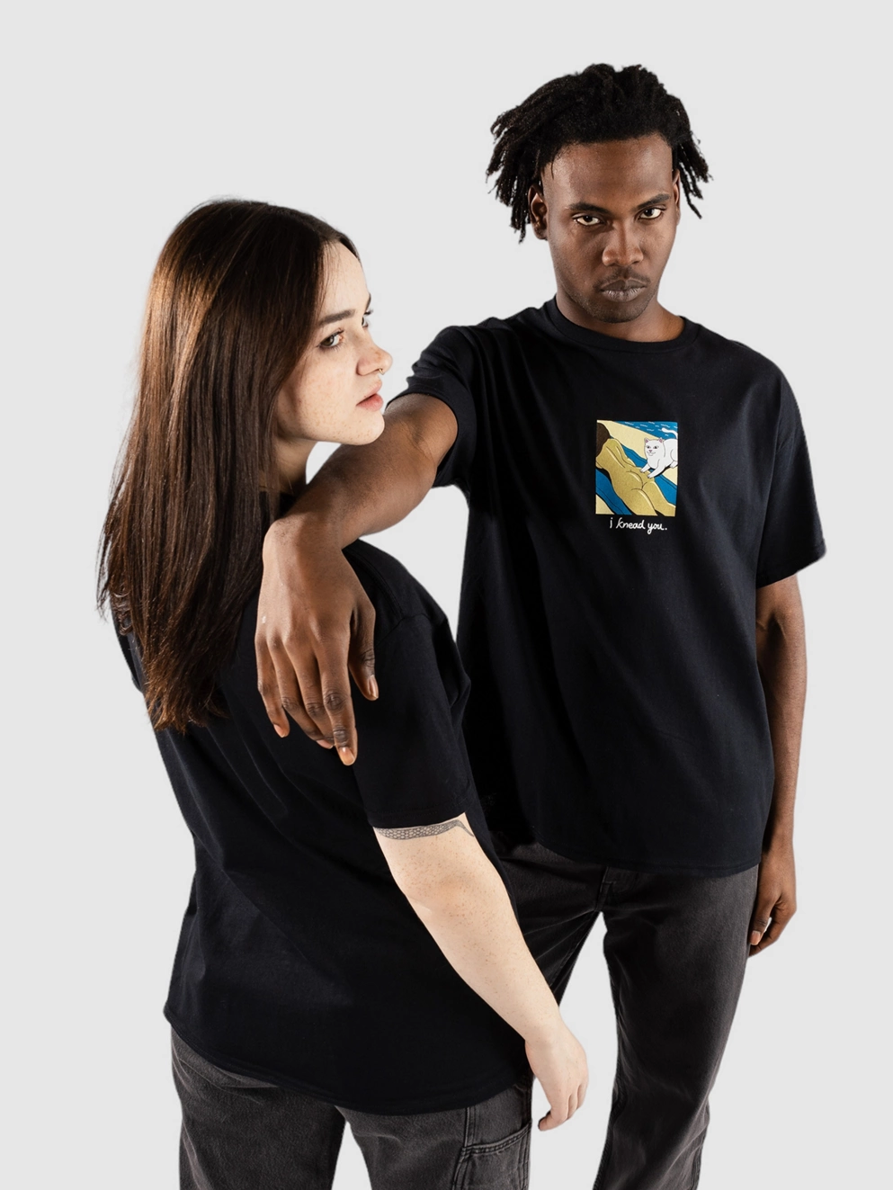 RIPNDIP I Knead You T-Shirt black